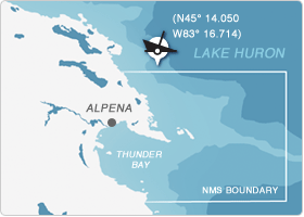 Defiance Wreck Location